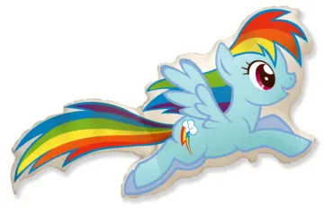 Фольгированный шар «My Little Pony, Лошадка Радуга»